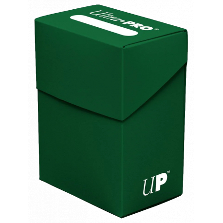 Ultra Pro Solid Deck Box - Forest Green