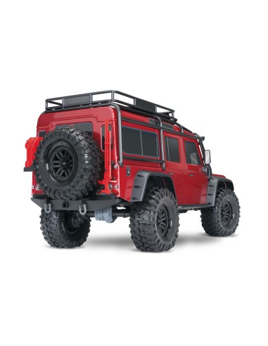 TRX4 Scale & Trail Defender Crawler Clipless, RED