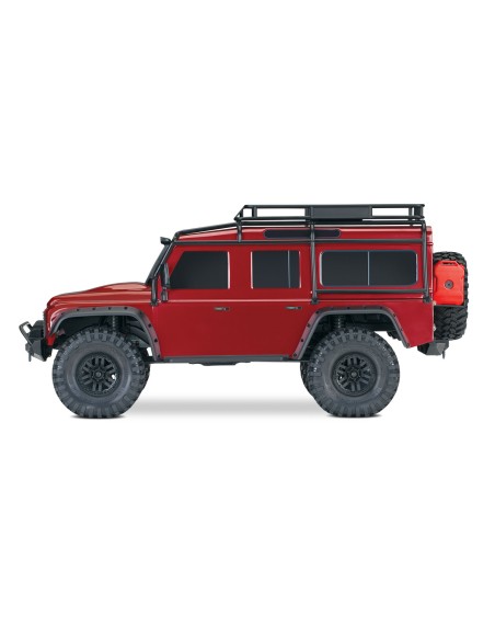 TRX4 Scale & Trail Defender Crawler Clipless, RED