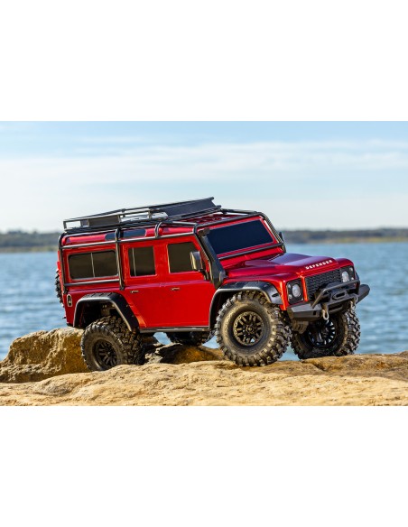 TRX4 Scale & Trail Defender Crawler Clipless, RED