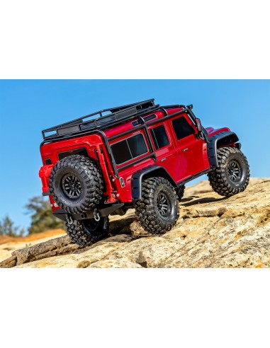 TRX4 Scale & Trail Defender Crawler Clipless, RED