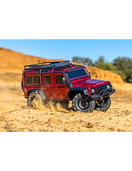 TRX4 Scale & Trail Defender Crawler Clipless, RED