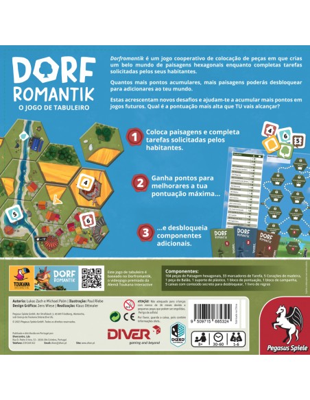 Dorfromantik - O Jogo de Tabuleiro (PT)