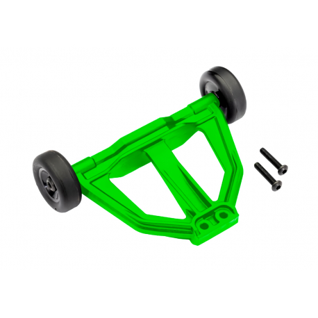 Wheelie bar, green (assembled, Mini MAXX)