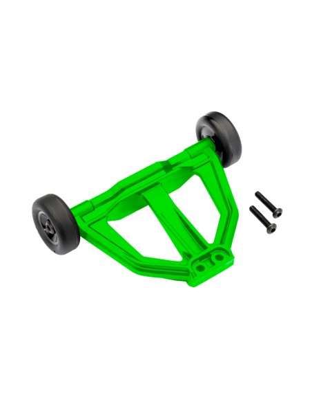 Wheelie bar, green (assembled, Mini MAXX)
