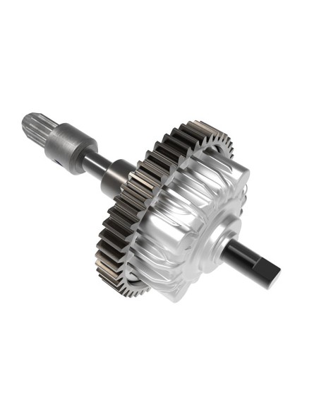 Differential kit, center (complete with steel spur gear, aluminum carrier)