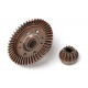 Ring gear, differential/ pinion gear, differential