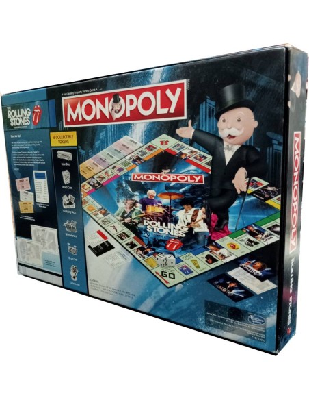 Monopoly Rolling Stones (EN) (Caixa Danificada)
