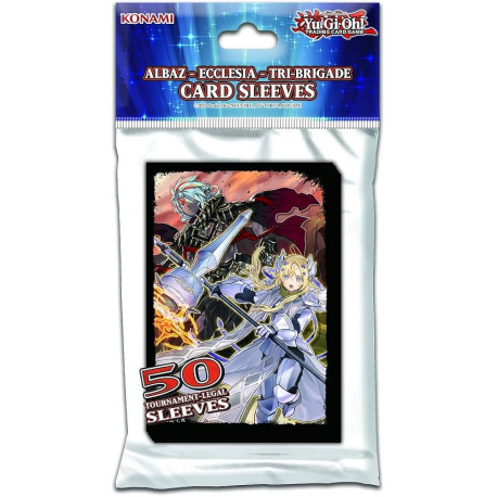 YGO Albaz Ecclesia Tri Brigade Card Sleeves (50)