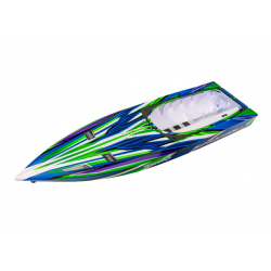 Hull, Spartan SR, green graphics (fully assembled)