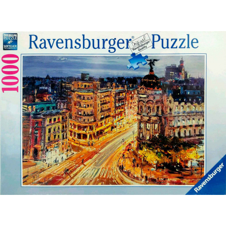 Ravensburger Puzzle - Gran Via, Madrid 1000pc