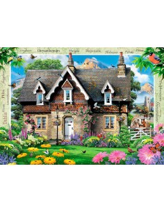 Ravensburger Puzzle - Hillside Country Cottage 1000pc 2