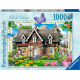 Ravensburger Puzzle - Hillside Country Cottage 1000pc