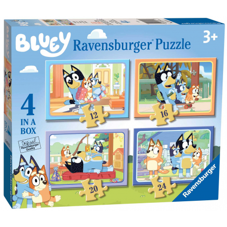 Ravensburger Puzzle - Bluey 4 in a box