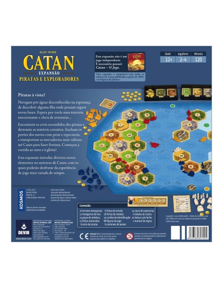 Catan Piratas e Exploradores (PT)