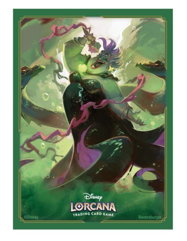 Disney Lorcana Archazias Island Sleeves B - Ursula SET 7