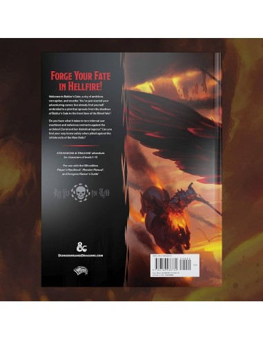 D&D BALDURS GATE: DESCENT INTO AVERNUS ADVENTURE BOOK