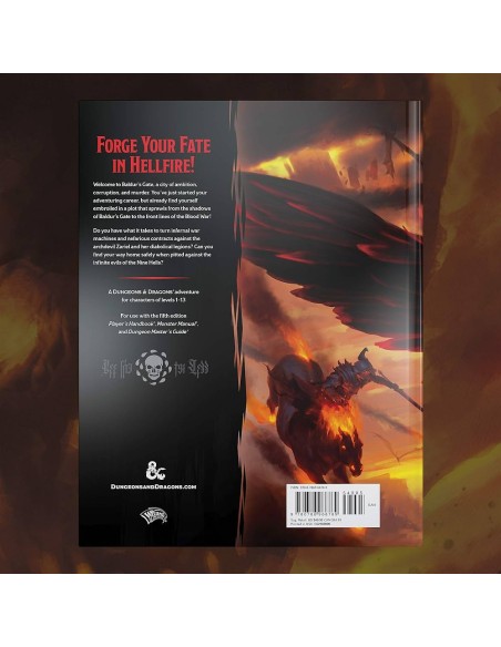 D&D BALDURS GATE: DESCENT INTO AVERNUS ADVENTURE BOOK