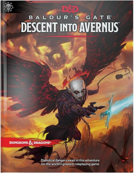 D&D BALDURS GATE: DESCENT INTO AVERNUS ADVENTURE BOOK