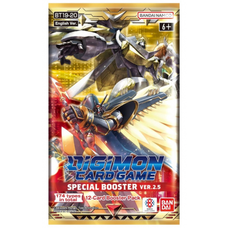 Digimon Card Game Special Booster Ver.2.5 BT19-20