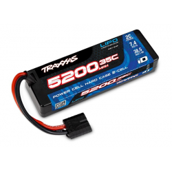 5200mAh 7.4v 2-Cell 35C LiPo ID Battery