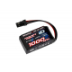 1000mAh 7.4V 2-Cell 20C LiPo Battery