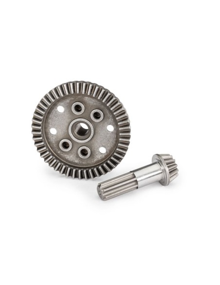 Ring gear, differential, 47-tooth/ pinion gear, differential, 12-tooth (planetary) (front)