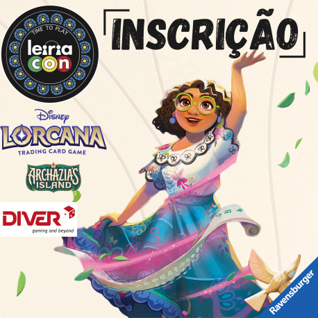 Inscrição Torneio Lorcana LeiriaCon 2025