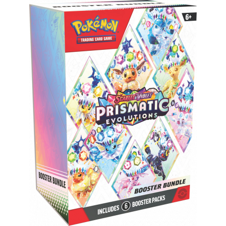 PKM Scarlet & Violet: Prismatic Evolution Booster Bundle