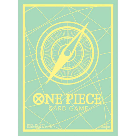 One Piece Card Game Official Sleeves Mint & Lemon