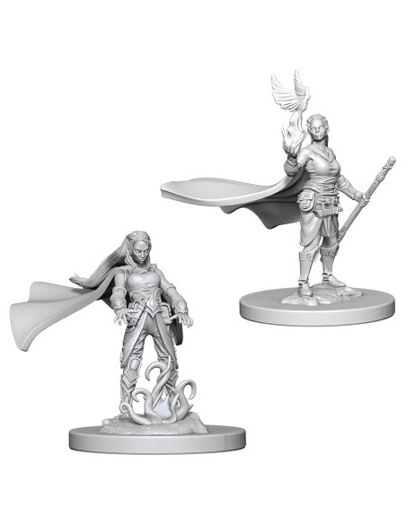 D&D Nolzurs Marvelous Miniatures - Elf Female Druid
