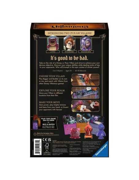 DISNEY VILLAINOUS BIGGER AND BADDER