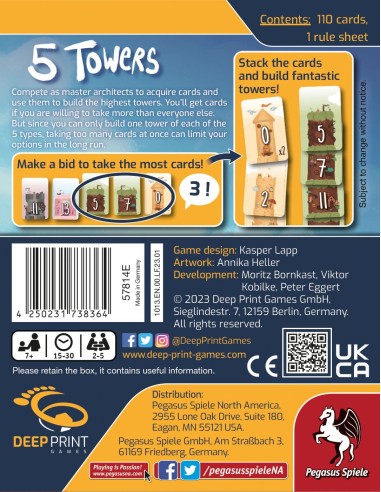 5 Towers (Deep Print Games)