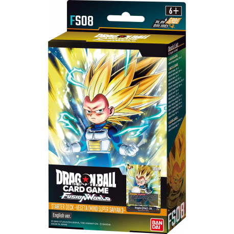 Dragon Ball Super Fusion World Starter Deck Vegeta Super Saaiyan 3 FS08