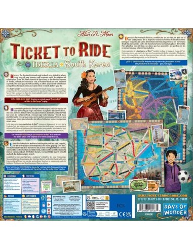 Ticket to Ride Iberia & South Korea