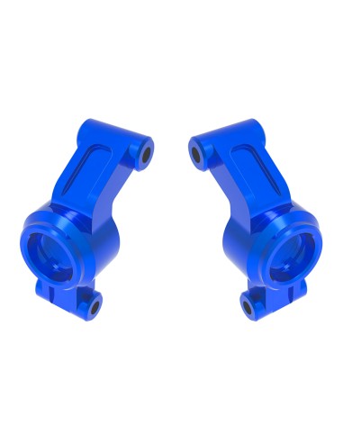 Aluminum Stub Axle Carriers Blue