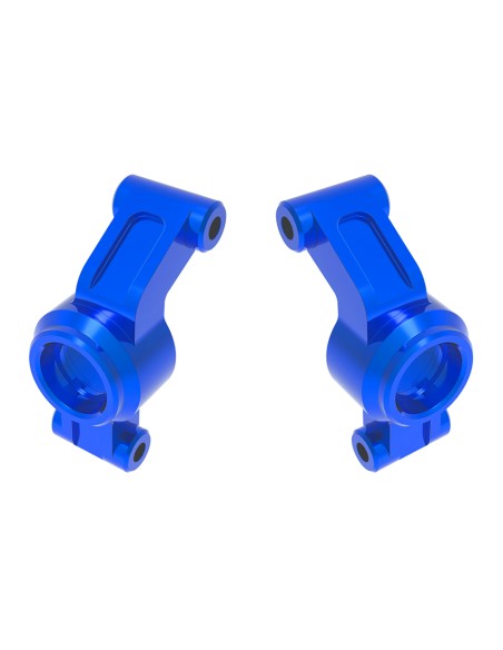 Aluminum Stub Axle Carriers Blue