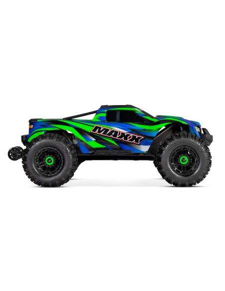 Maxx: 1/10 4S Brushless Monster Truck WIDEMAXX Green