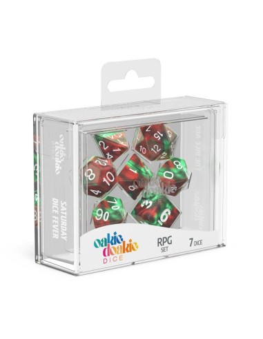 Oakie Doakie Dice RPG Set Gemidice - Bloody Jungle (7)