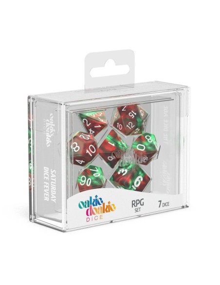 Oakie Doakie Dice RPG Set Gemidice - Bloody Jungle (7)