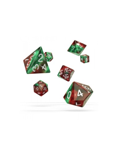 Oakie Doakie Dice RPG Set Gemidice - Bloody Jungle (7)