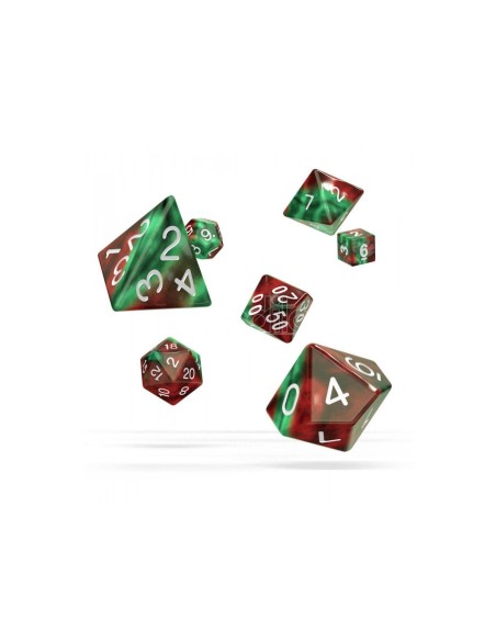 Oakie Doakie Dice RPG Set Gemidice - Bloody Jungle (7)