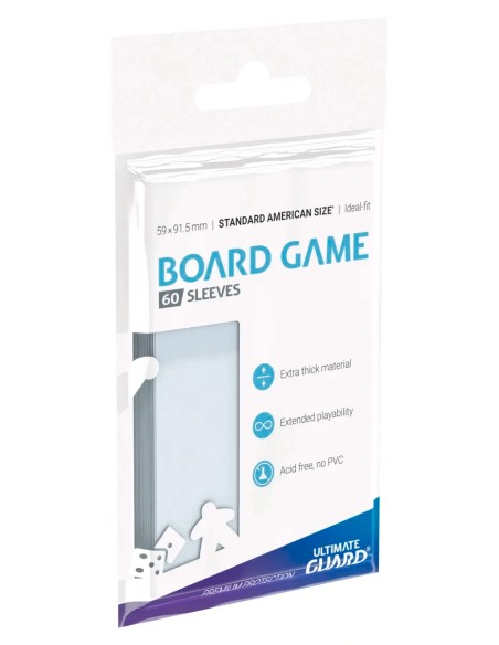U.Guard Board Game Sleeves Standard American (60)