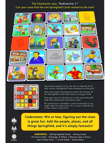 Codenames: The Simpsons Family Edition