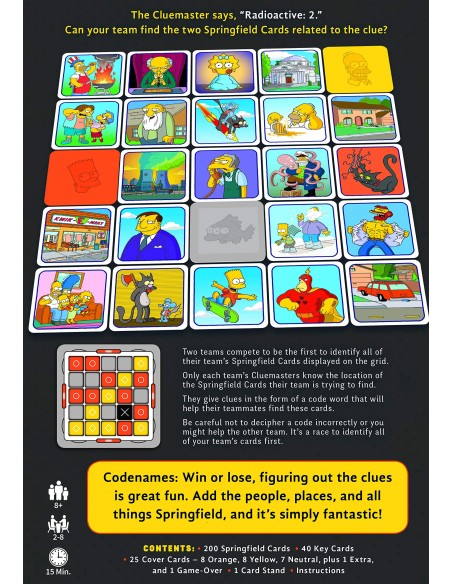 Codenames: The Simpsons Family Edition