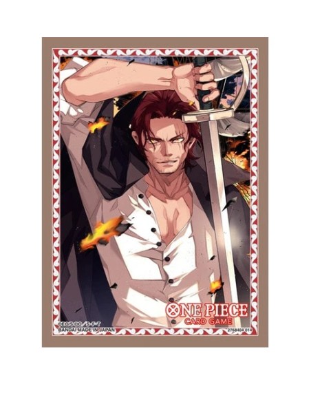 One Piece Card Game Official Sleeves Shanks