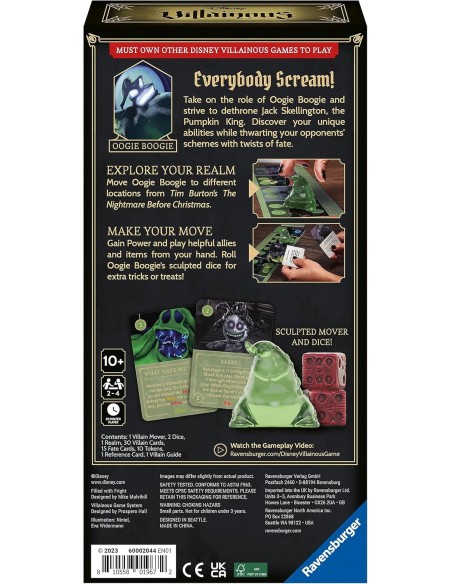 Disney Villainous Filled With Fright Expansion