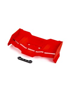 Wing/ wing washer (red)/ 4x12mm FCS (2)