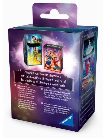 Disney Lorcana Fabled Deck Box I2I Goofy Troop S9