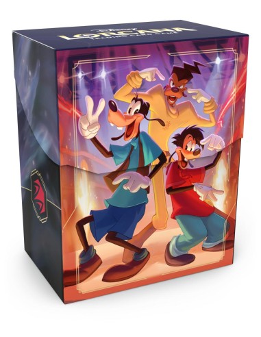 Disney Lorcana Fabled Deck Box I2I Goofy Troop S9